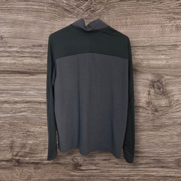 Nike MensGray and Black Performance Jacket with Moisture-Wicking Fabric XL - Picture 2 of 6